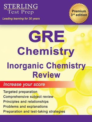 cover image of GRE Chemistry